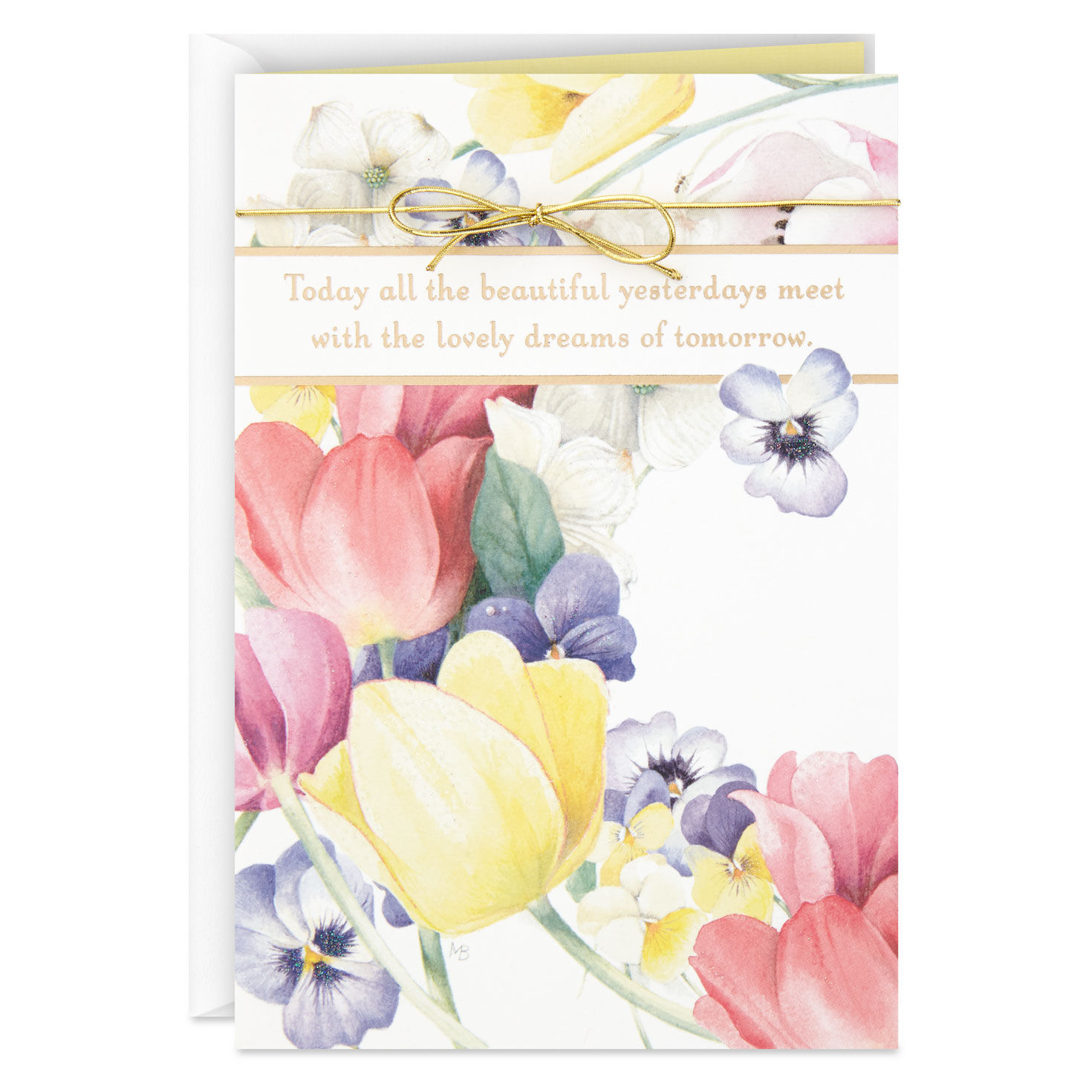 Marjolein Bastin Celebrating this Meaningful Moment Congratulations Card