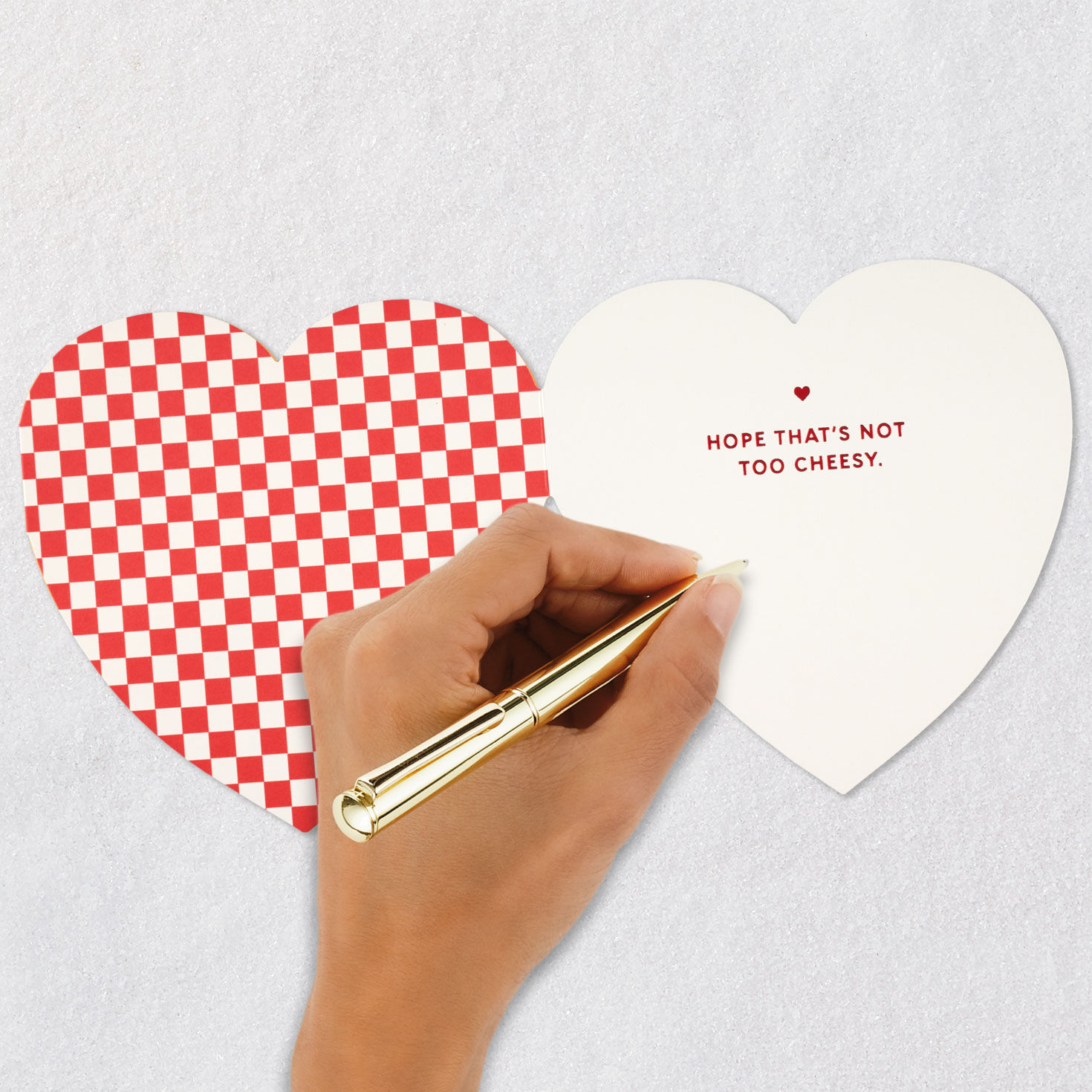 Pizza My Heart Funny Paper Craft Valentine's Day Card With Mini Card for only USD 5.99 | Hallmark