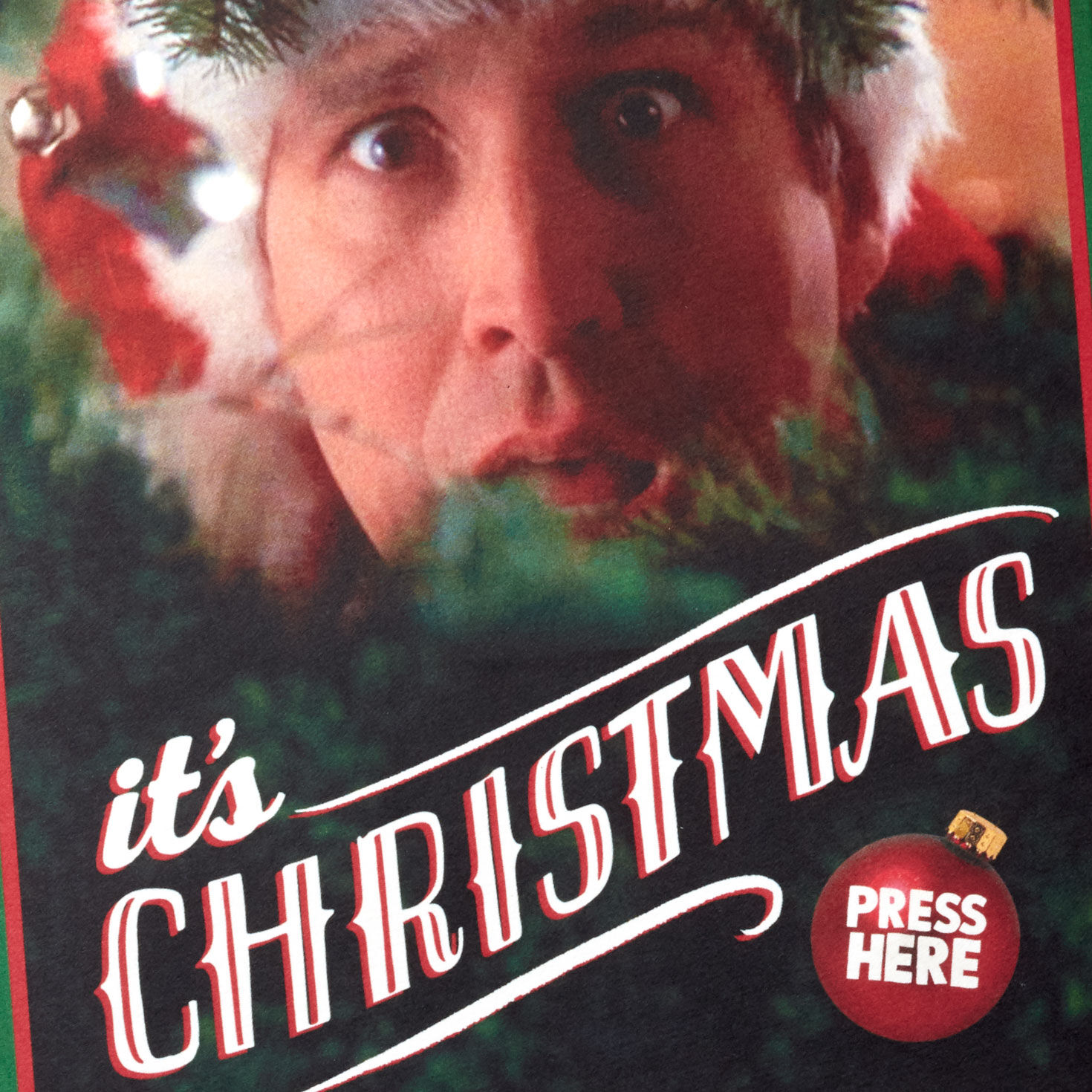 Clark Griswold Funny Pop-Up Christmas Card With Sound Card Front Detail image number 5