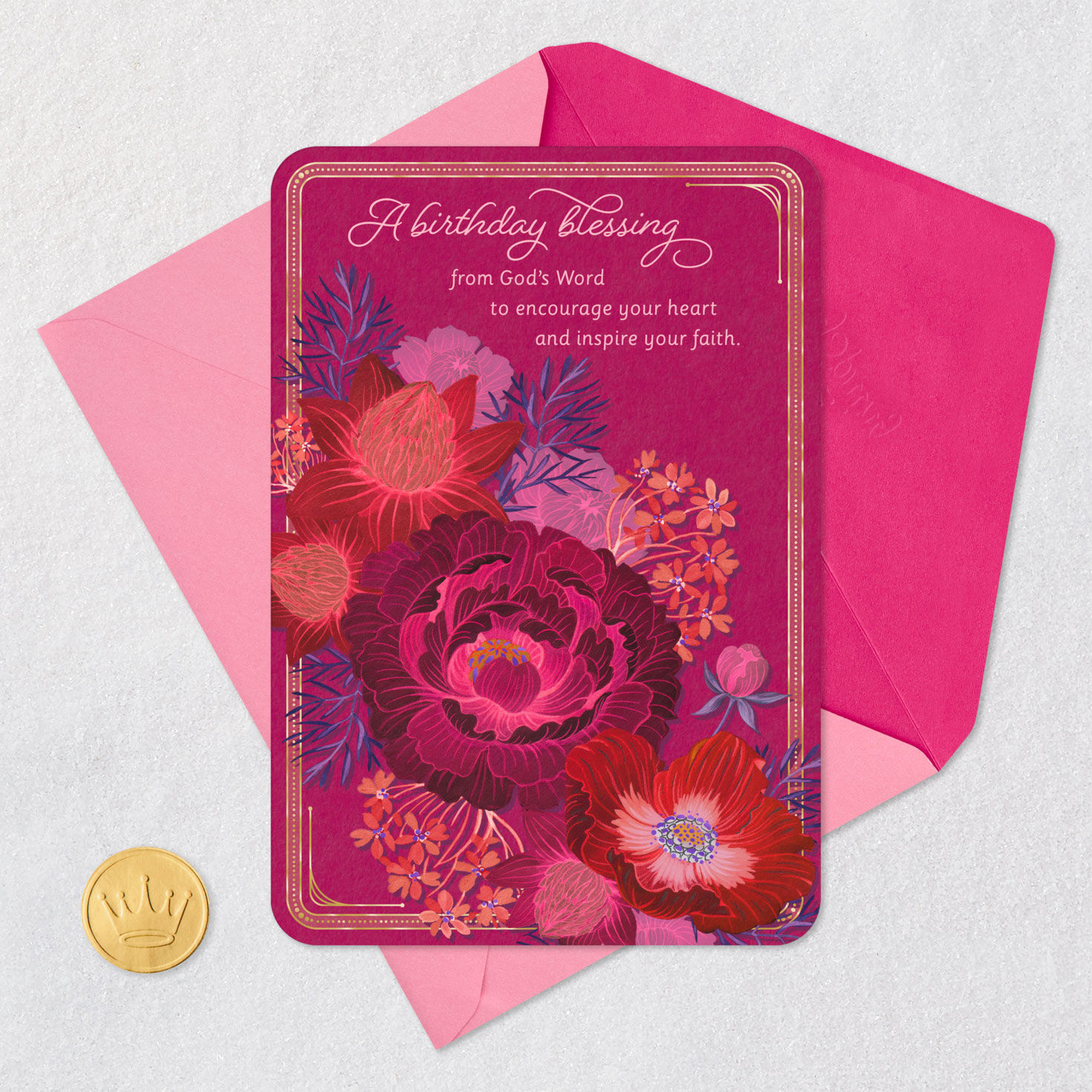 A Blessing to Encourage Your Heart Religious Birthday Card for only USD 3.99 | Hallmark