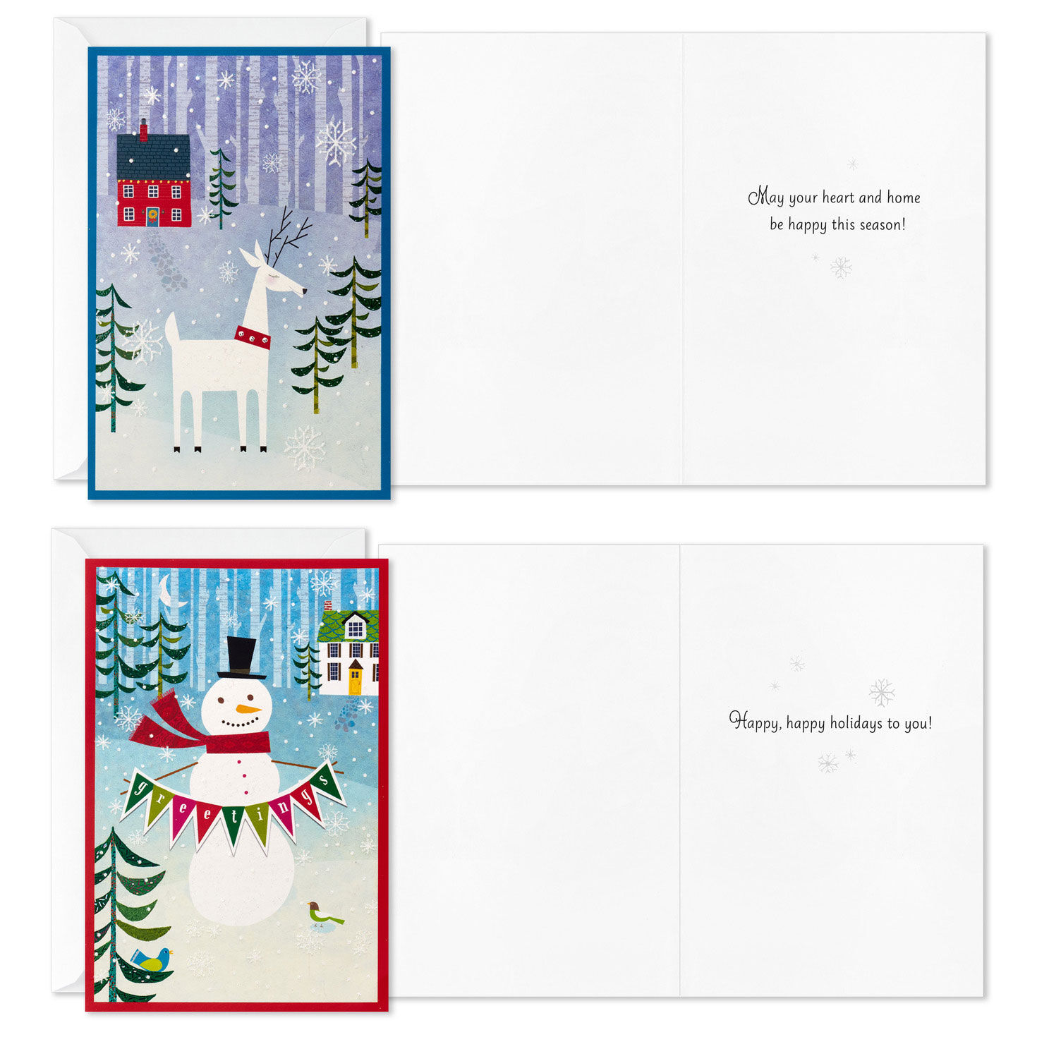 Assorted Boxed Christmas Cards Card Front with Sentiment image number 5