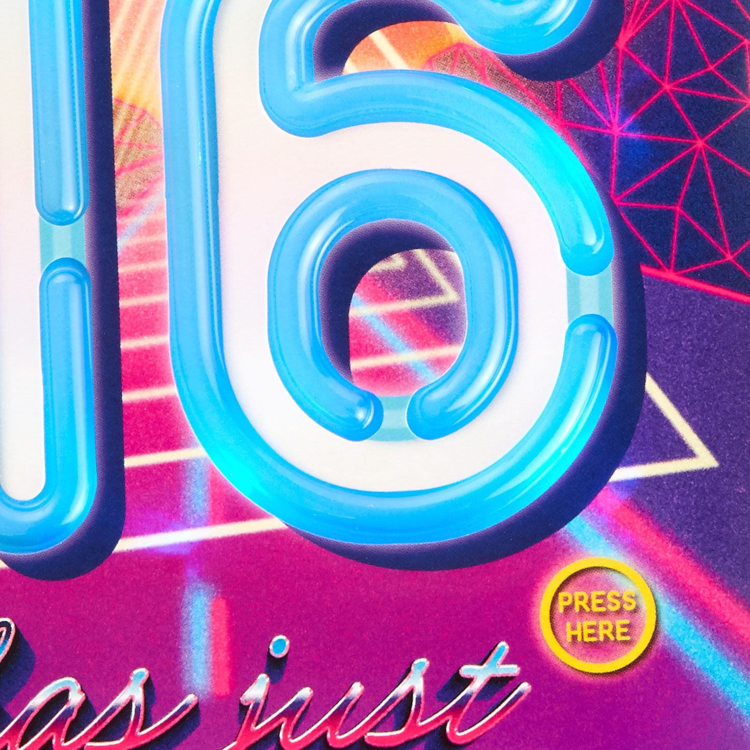 The Fun Has Begun Musical Light-Up 16th Birthday Card, , large image number 4