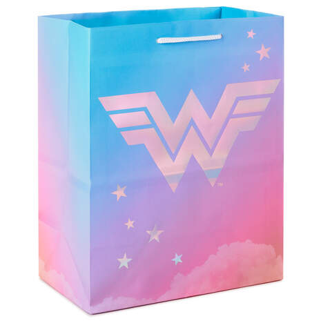 9.6" DC Comics™ Wonder Woman™  Medium Gift Bag, , large