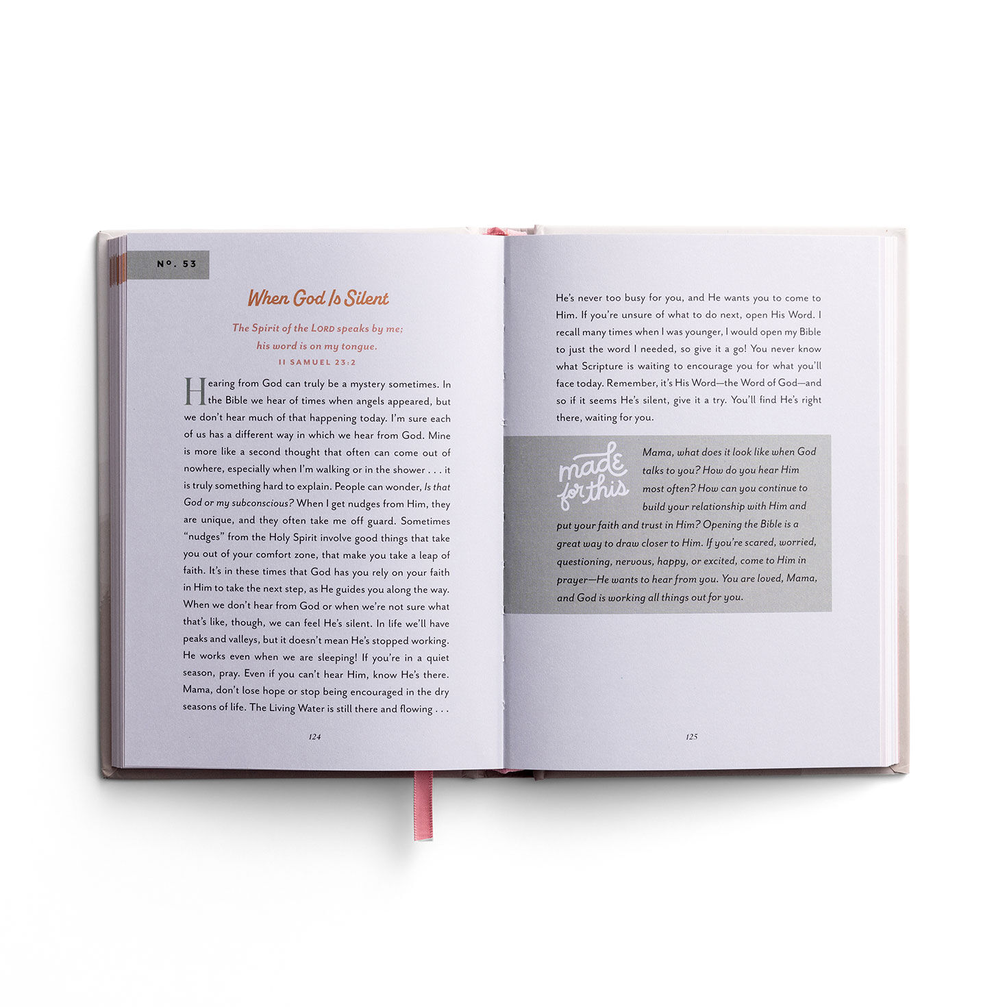 You Are Made for This Devotions Book inside spread image number 5