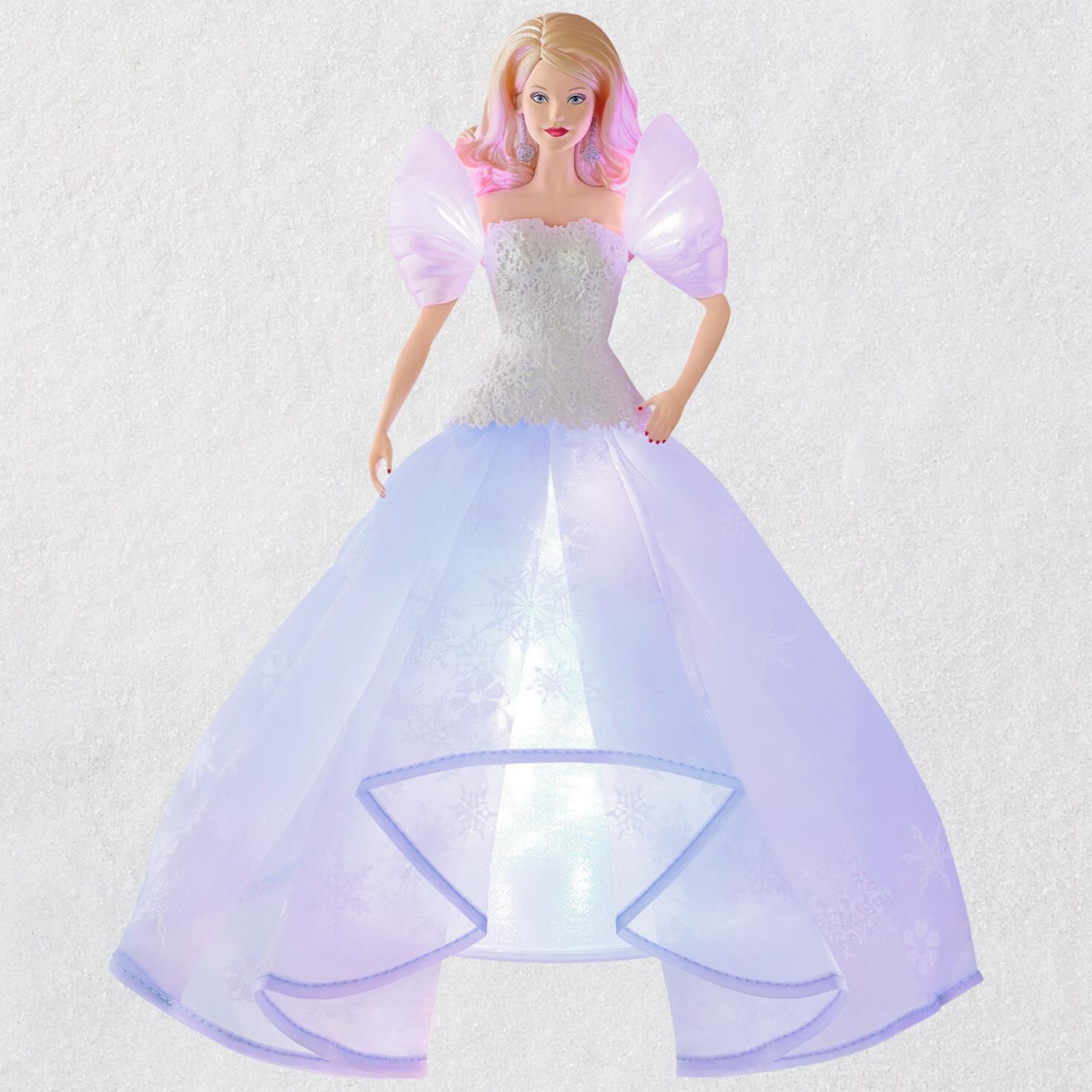 Barbie Angel Lights Tree Topper With Light Keepsake Ornaments Hallmark