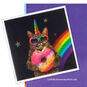 Go Over the Top Unicorn Cat 8th Birthday Card With Decal, , large image number 5