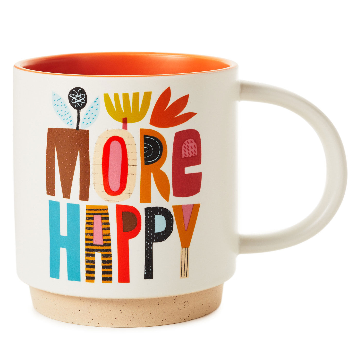 More Happy Mug 16 oz. Mugs Hallmark