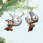 Disney Chip and Dale Up to Snow Good Ornaments, Set of 2, , large image number 2