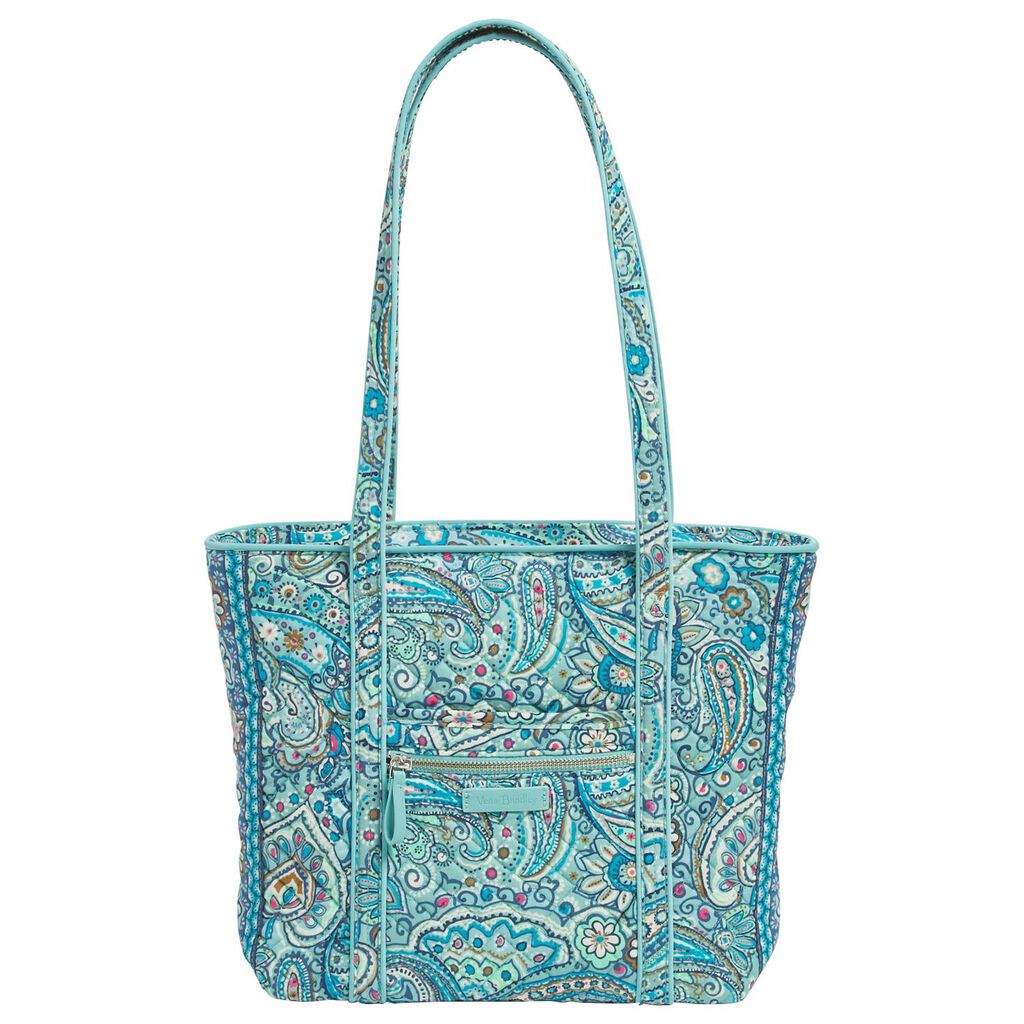 Vera Bradley Iconic Small Tote Bag In Daisy Dot Paisley