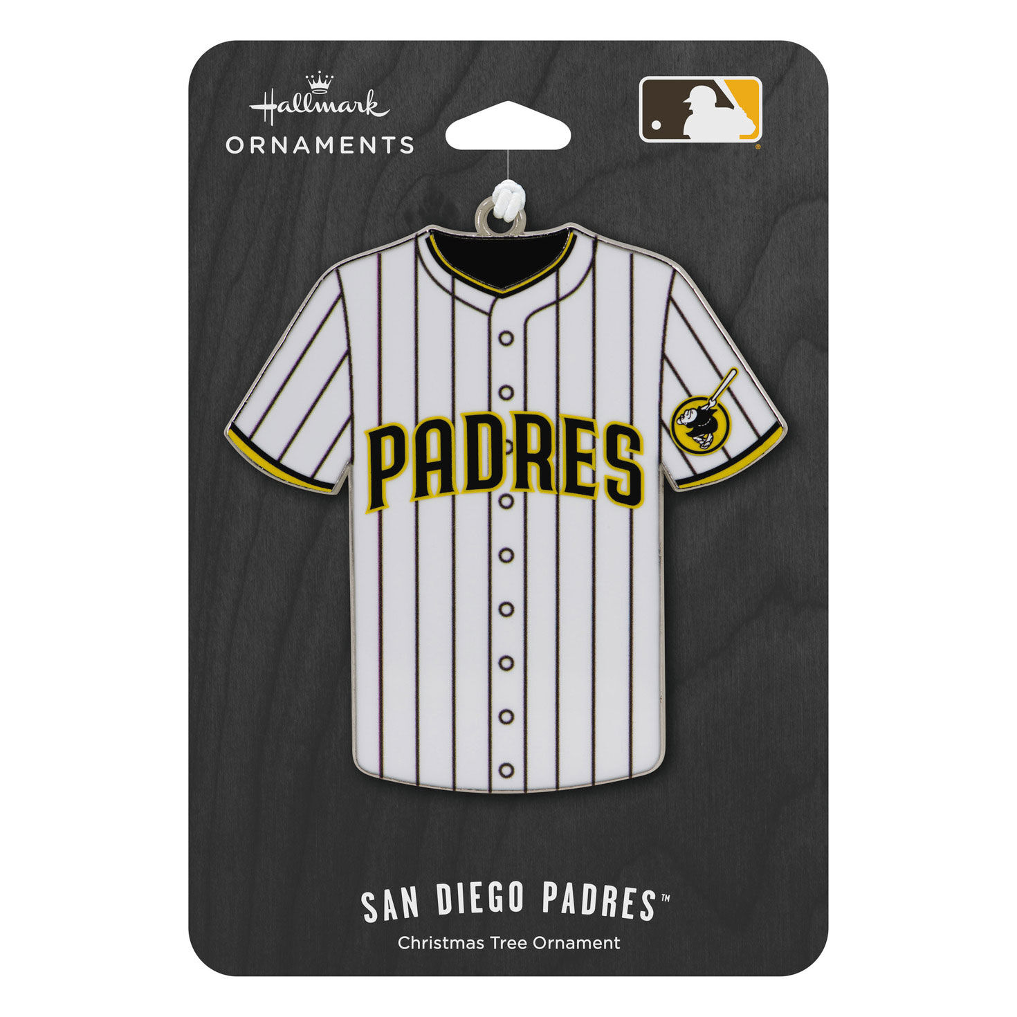 MLB San Diego Padres Baseball Jersey Metal Hallmark Ornament Hallmark Ornaments Hallmark