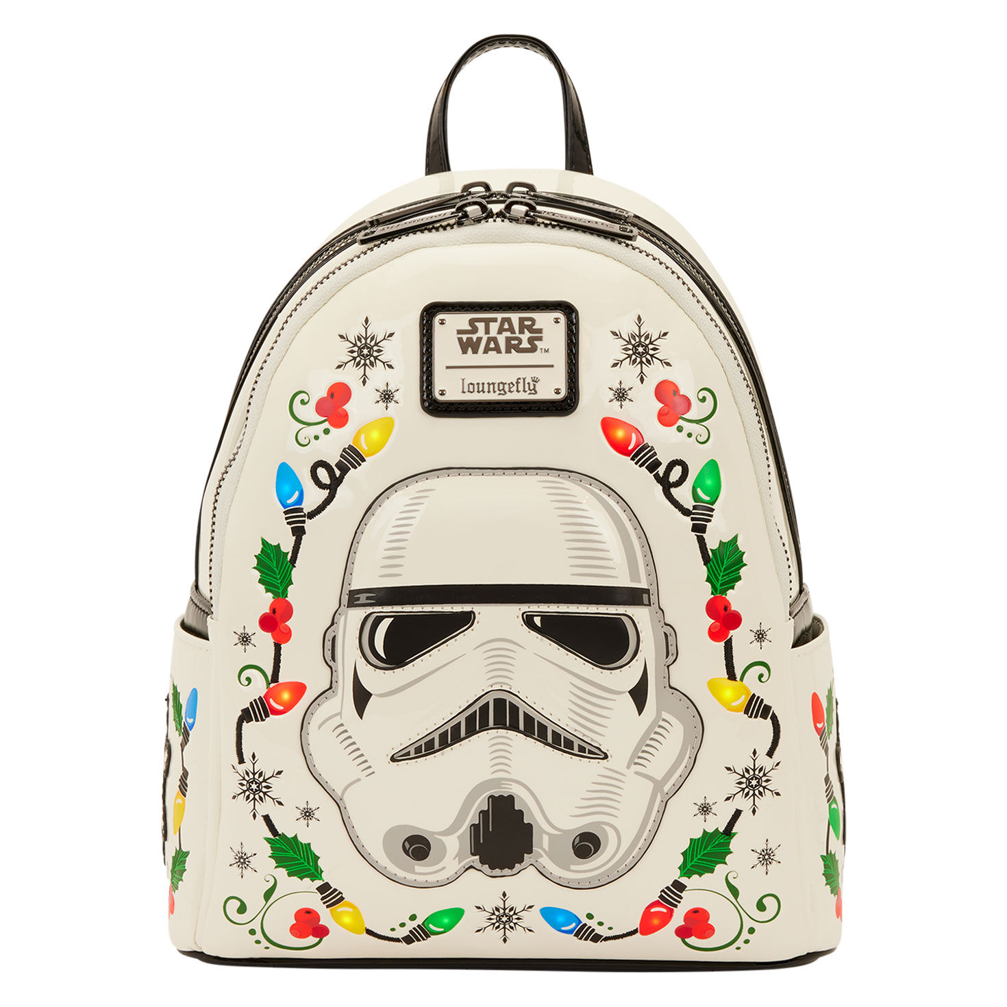 Loungefly Star Wars Stormtrooper Christmas Mini Backpack With Lights