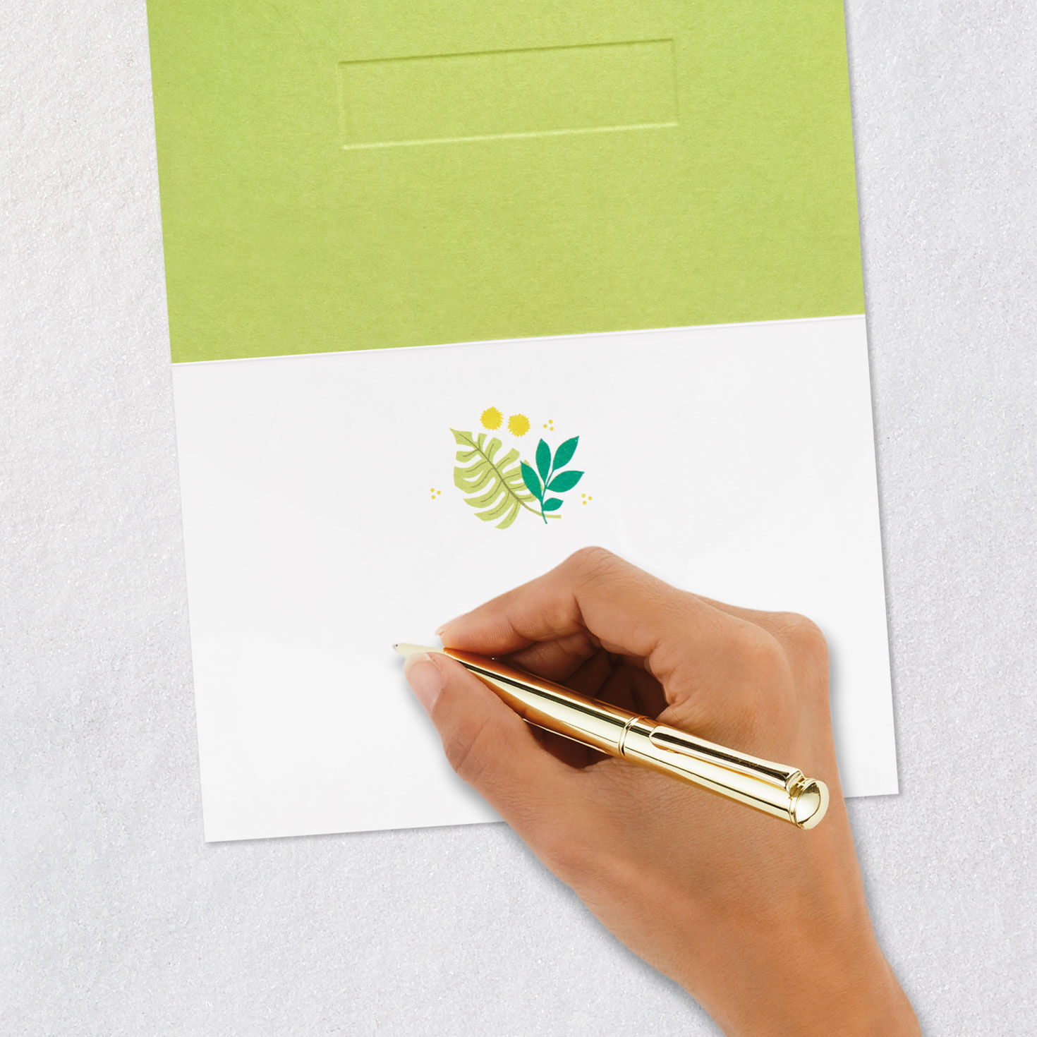 Tropical Leaves Quilled Paper Handmade Blank Congratulations Card for only USD 10.99 | Hallmark