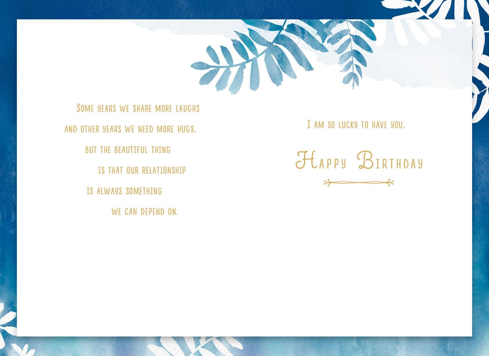 Lucky to Have You, Dad Birthday Card