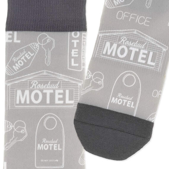 Schitt's Creek® Rosebud Motel Novelty Crew Socks, , large image number 3