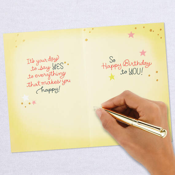 Today Is All About You Birthday Card, , large image number 6