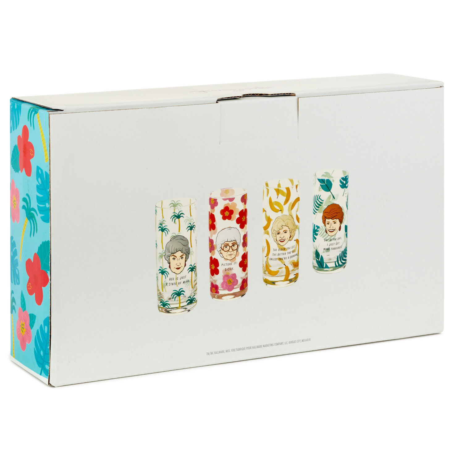 The Golden Girls Glasses, Set of 4, , large image number 4