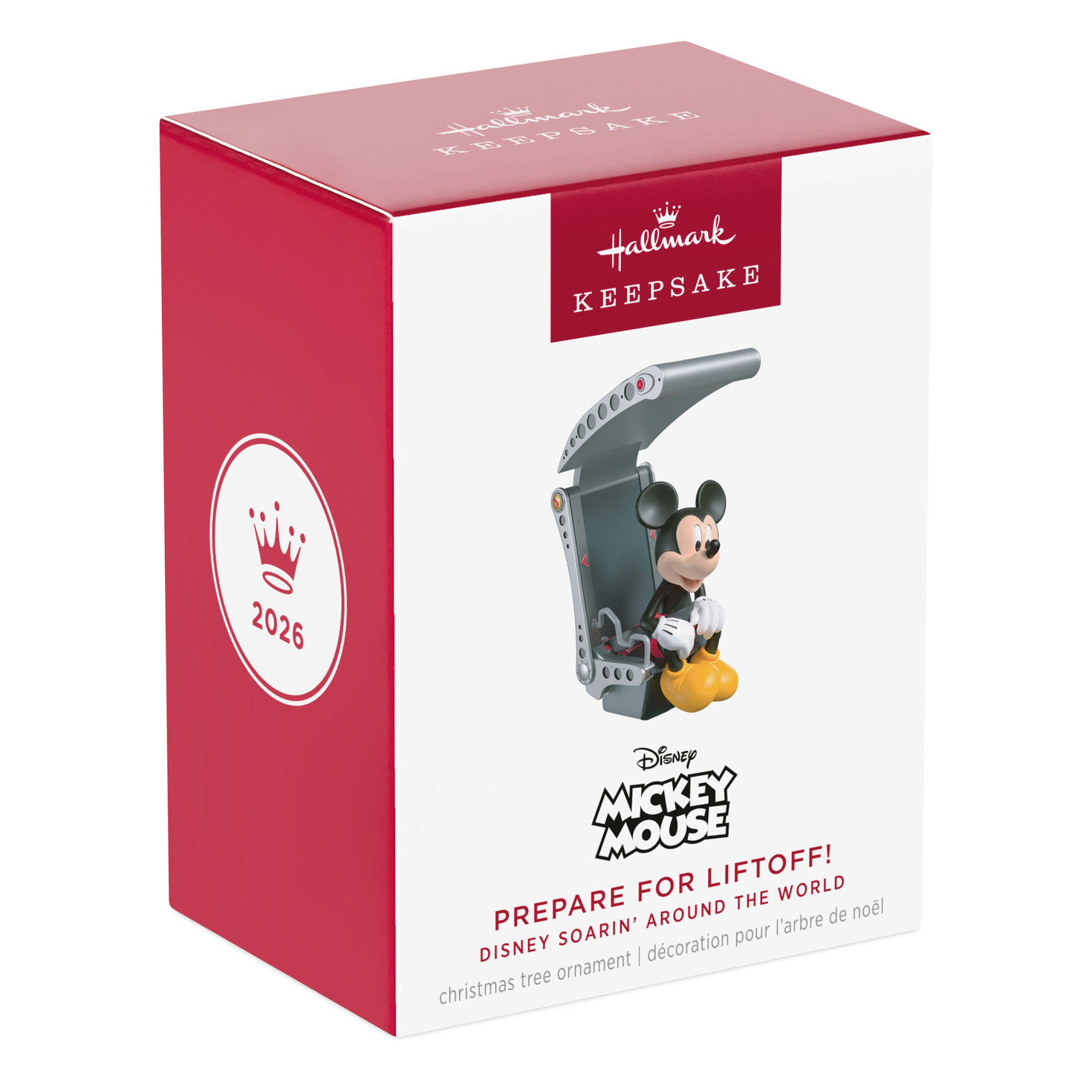 Mickey on Disney Soarin' Ride Keepsake Ornament package front image number 7