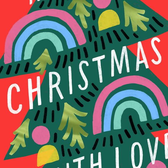 Merry Christmas With Love Venmo Christmas Card, , large image number 4