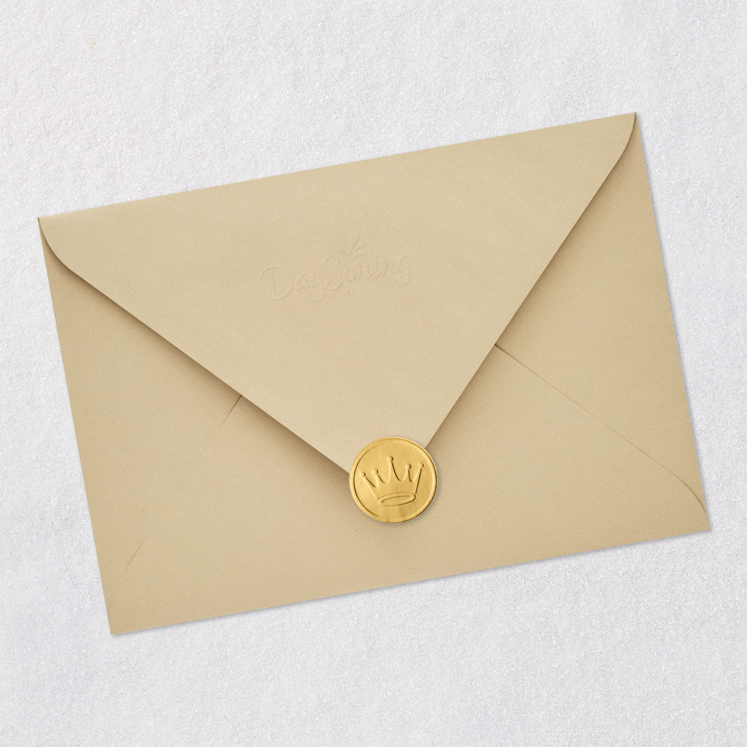 Flowers in Pot Religious Thanksgiving Card for Mom Envelope Back with Seal image number 9