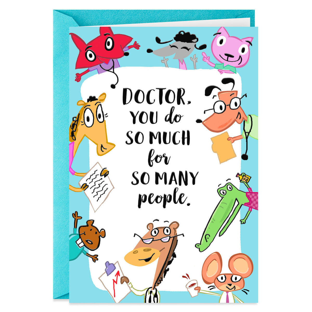 You Do So Much for So Many Doctors' Day Card Greeting Cards Hallmark