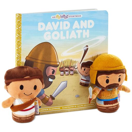 itty bittys® David and Goliath Plush and Storybook Set, 