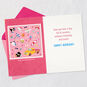 Kids Birthday Card With Sanrio Hello Kitty Stickers Open card with envelope image number 3