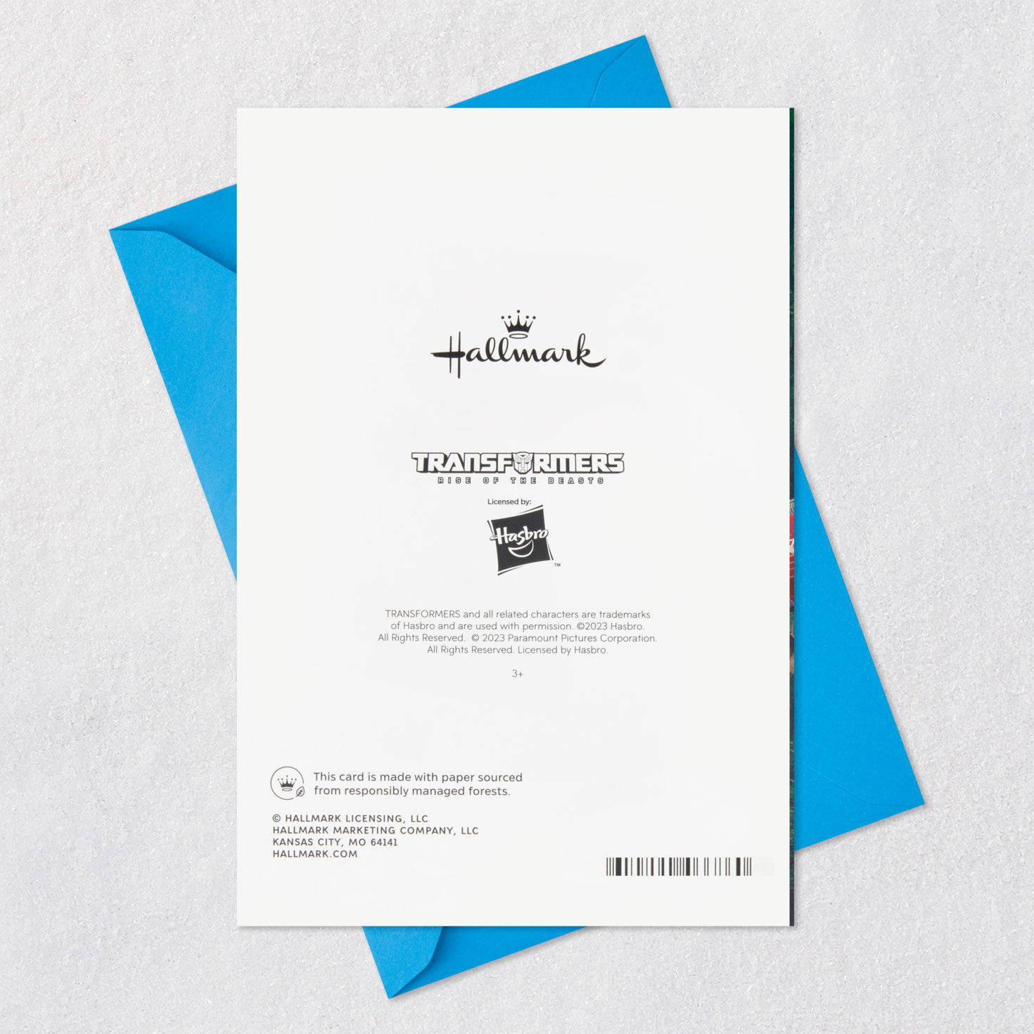 Transformers: Rise of the Beasts™ Birthday Card With Removable Poster for only USD 6.99 | Hallmark