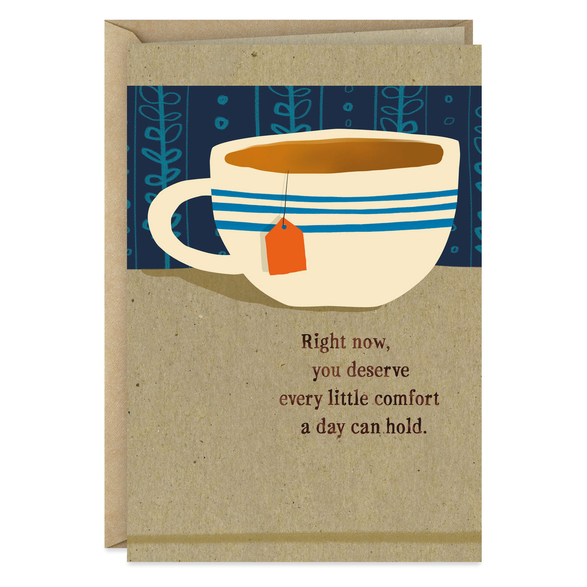 Cup Of Hot Tea Get Well Soon Card Greeting Cards Hallmark
