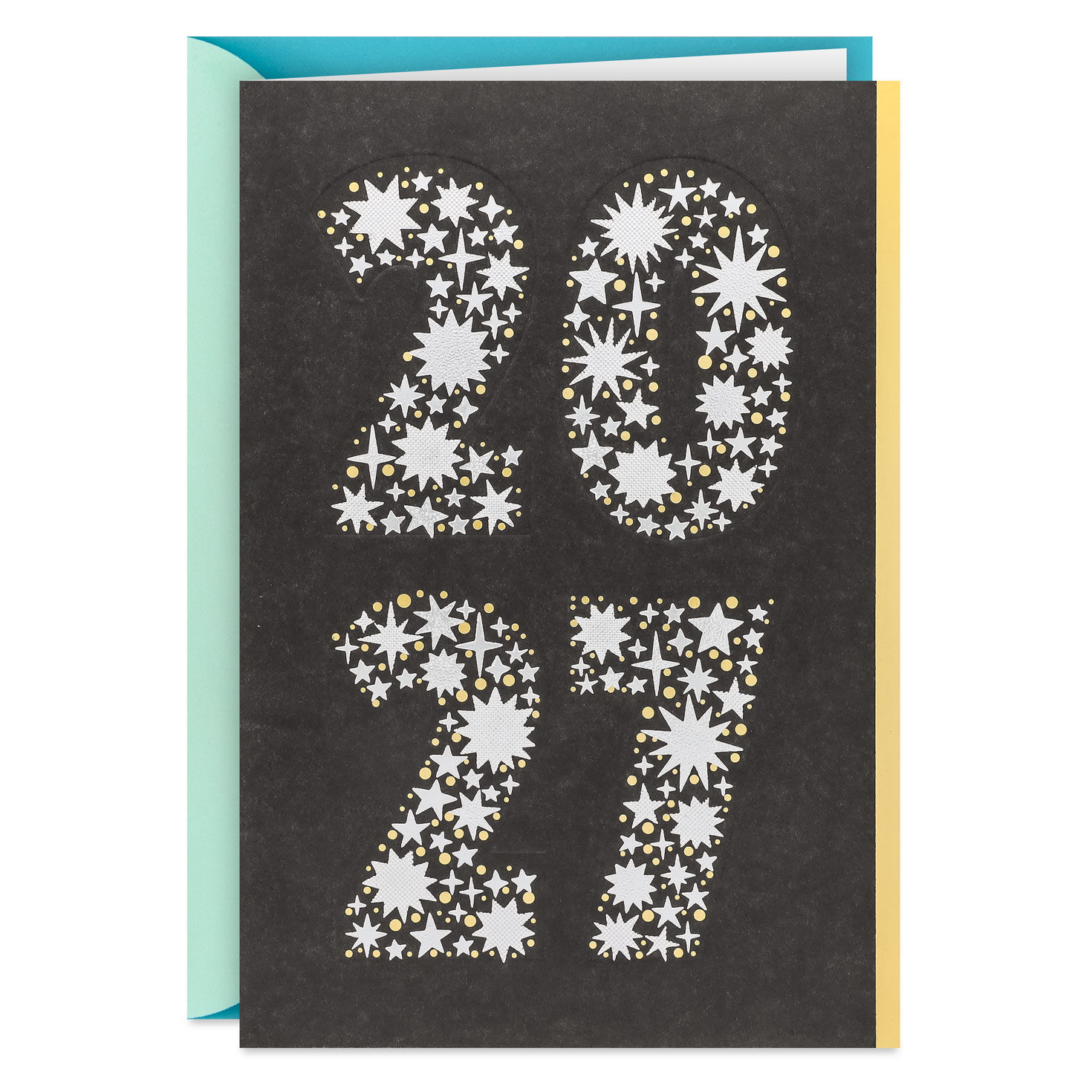 Memories Made and Goals Begun 2027 New Year Card
