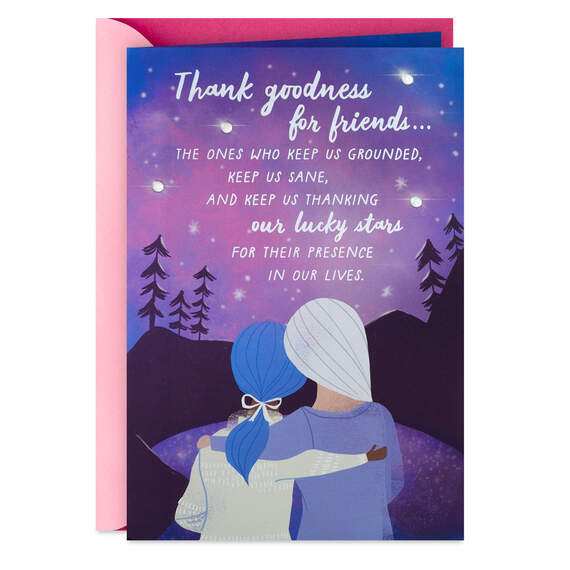 Thank Goodness for You Birthday Card for Friend