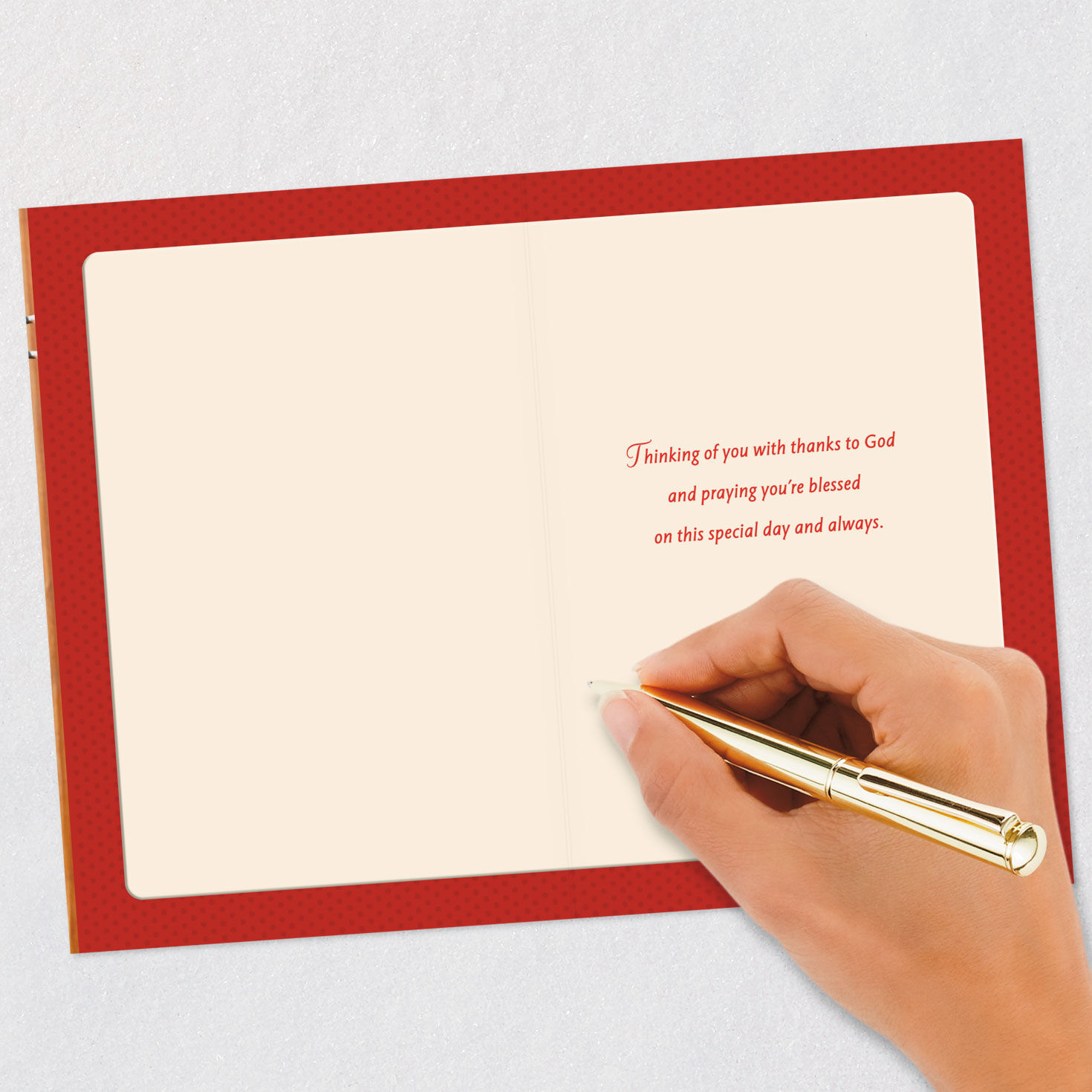 A Blessing for You Religious Thanksgiving Card, , large image number 6