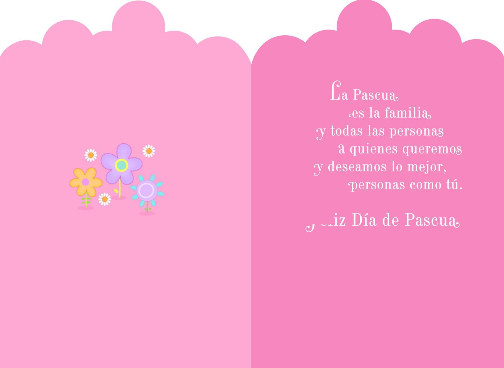Sweet Moments Spanish-Language Easter Card