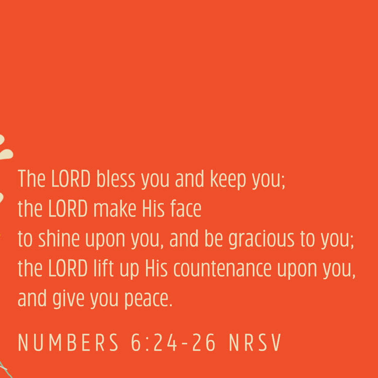 Wreath and Birds Clergy Appreciation Card scripture image number 3