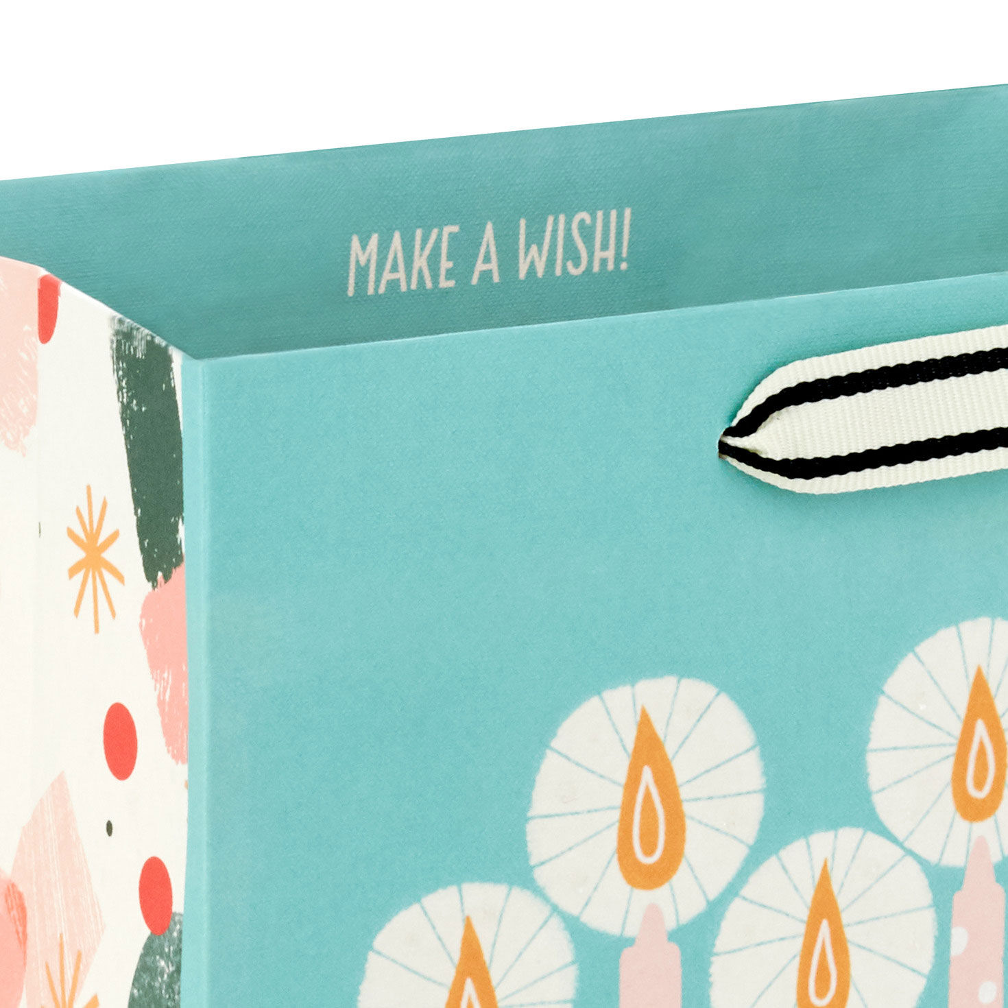 9.6" Modern Birthday Cake on Mint Green Medium Gift Bag for only USD 3.99 | Hallmark