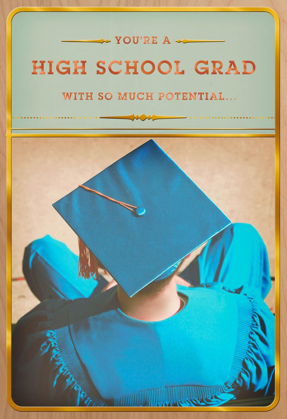 So Much Potential High School Graduation Card