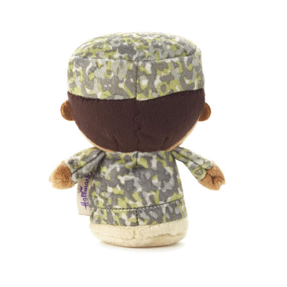 itty bittys® Green Camo African-American Boy Plush, , large image number 3