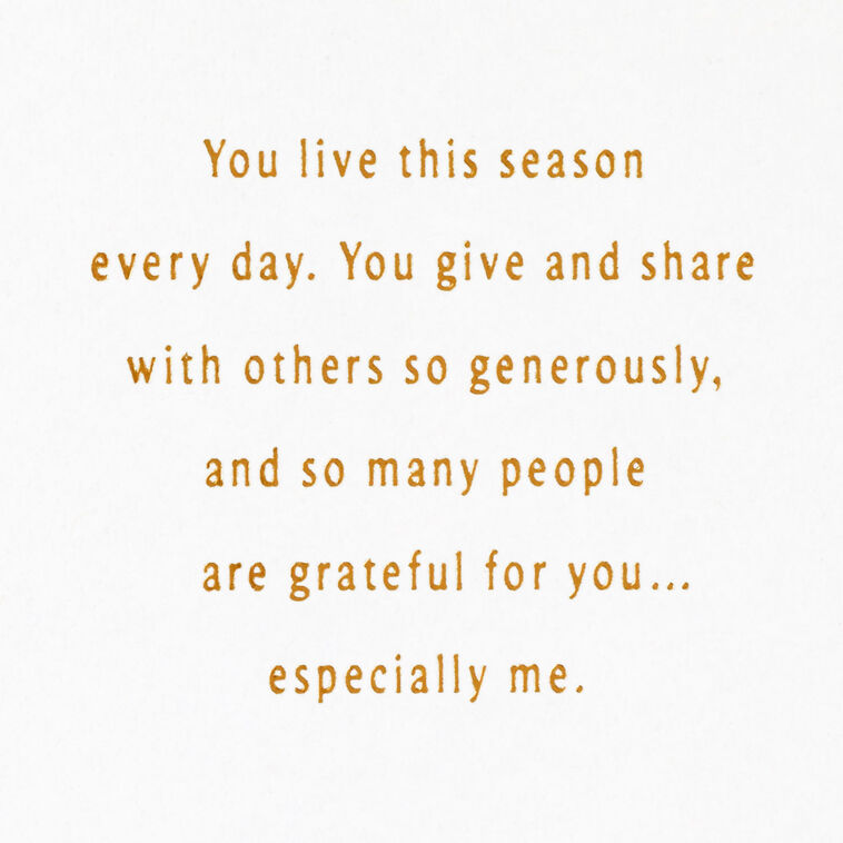 Gold and Red Holiday Card Sentiment image number 3