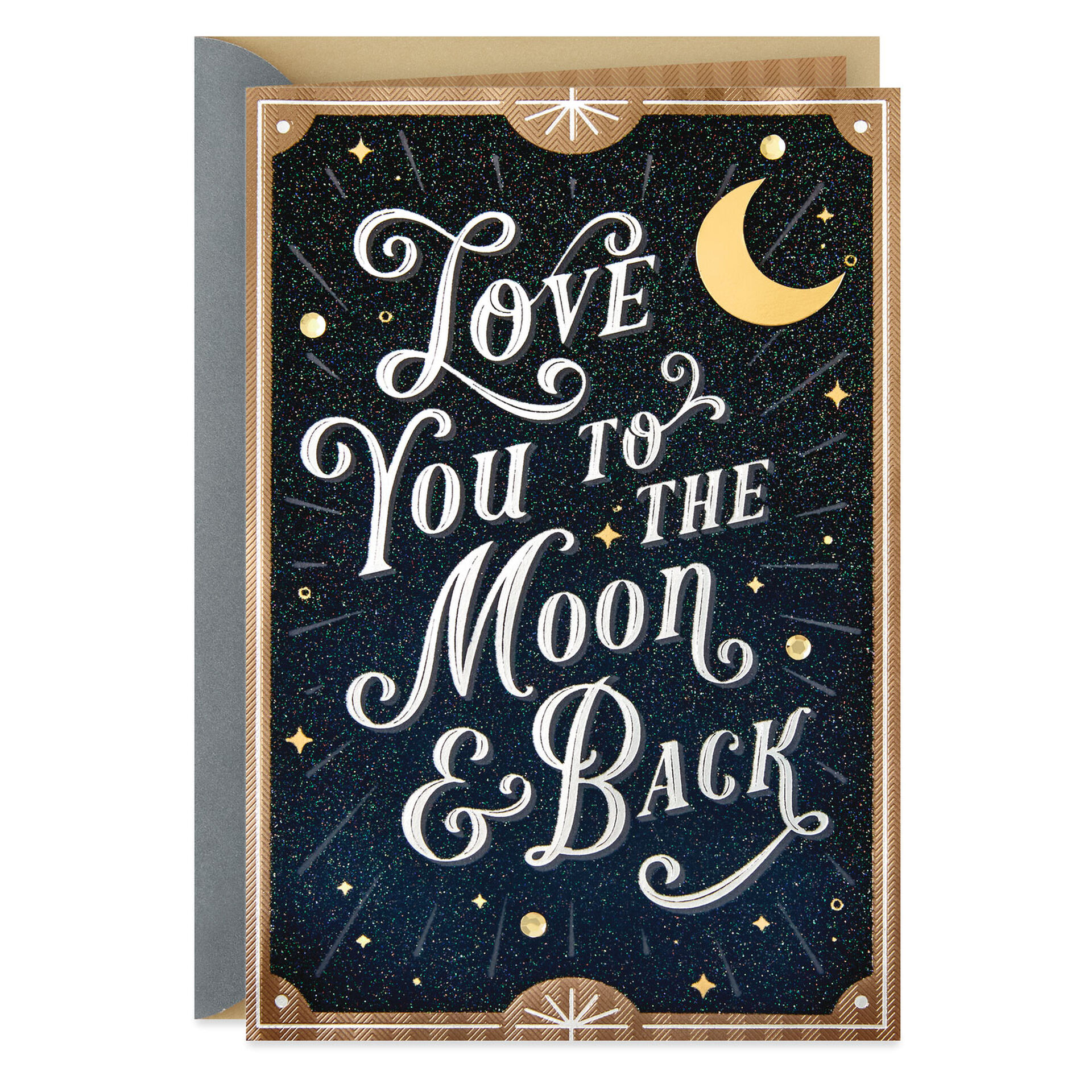 Love You To The Moon And Back Love Card Greeting Cards Hallmark Love You To The Moon And Back Love Card Greeting Cards Hallmark
