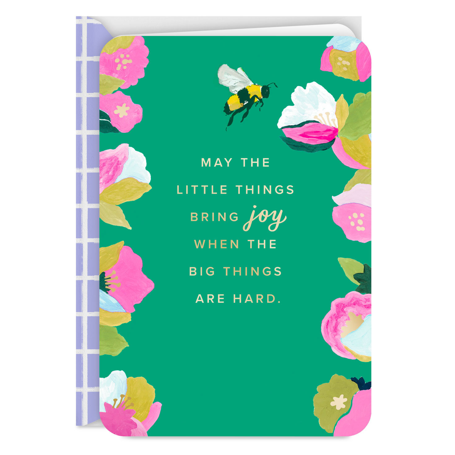 May the Little Things Bring Joy Encouragement Card