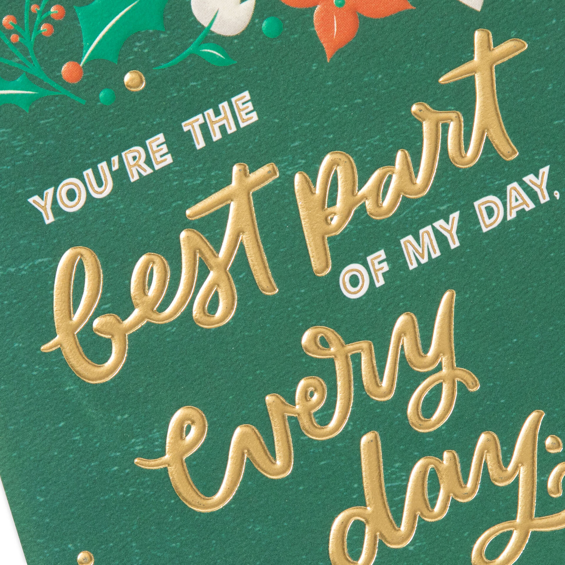 You're the Best Part of My Day Christmas Card Greeting Cards Hallmark
