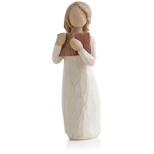 Willow Tree® Love of Learning Book Girl Figurine, 