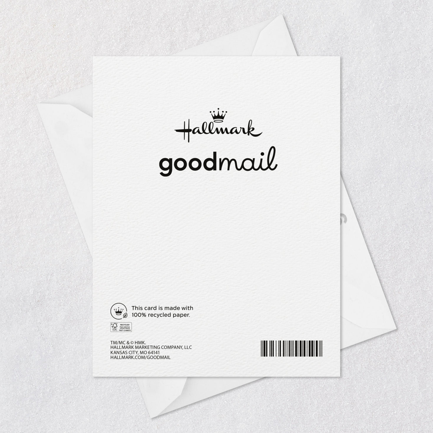 Peace Love Joy Dove and Trees Christmas Card, , large image number 7