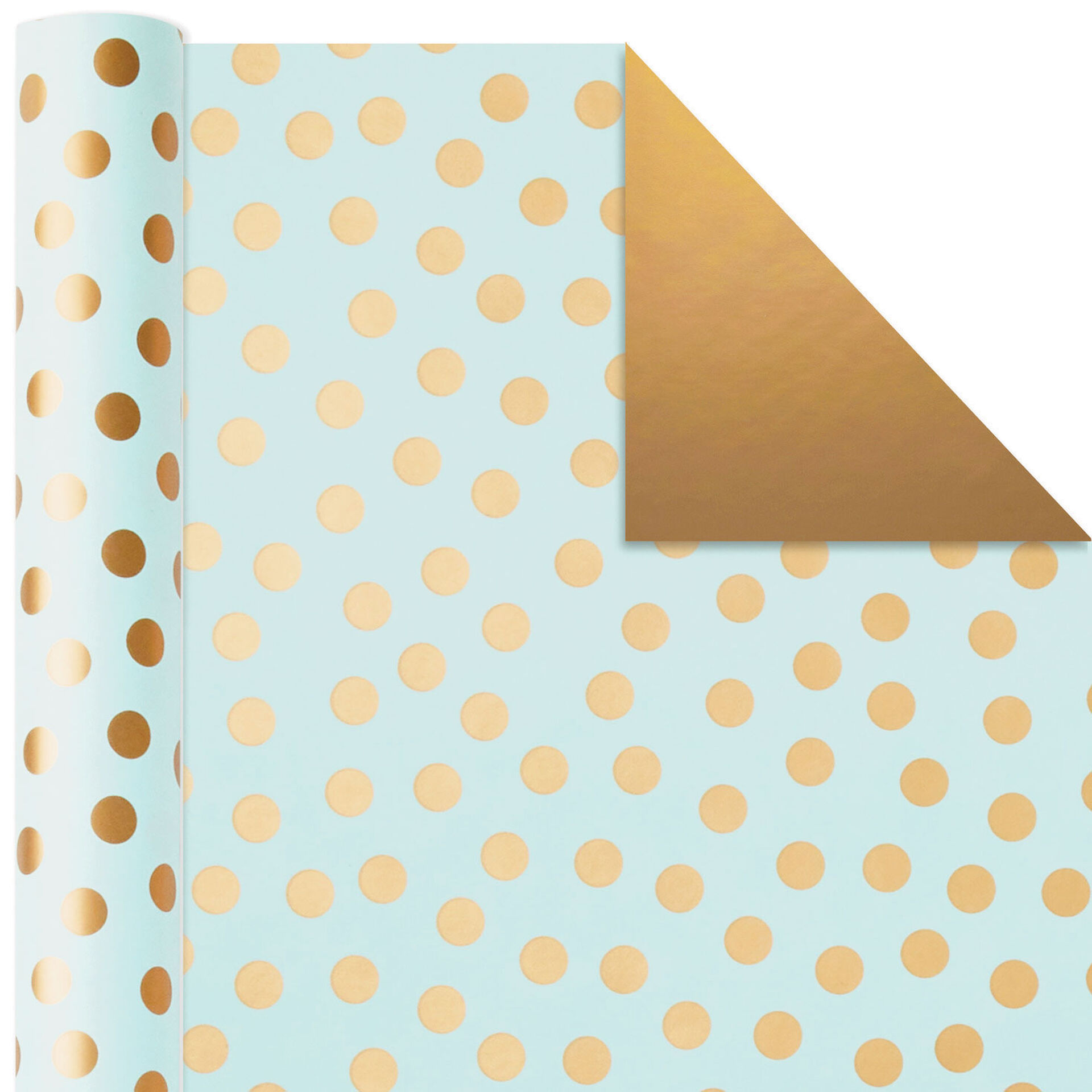 Metallic Shimmer 3Pack Reversible Wrapping Paper, 120 sq. ft. total