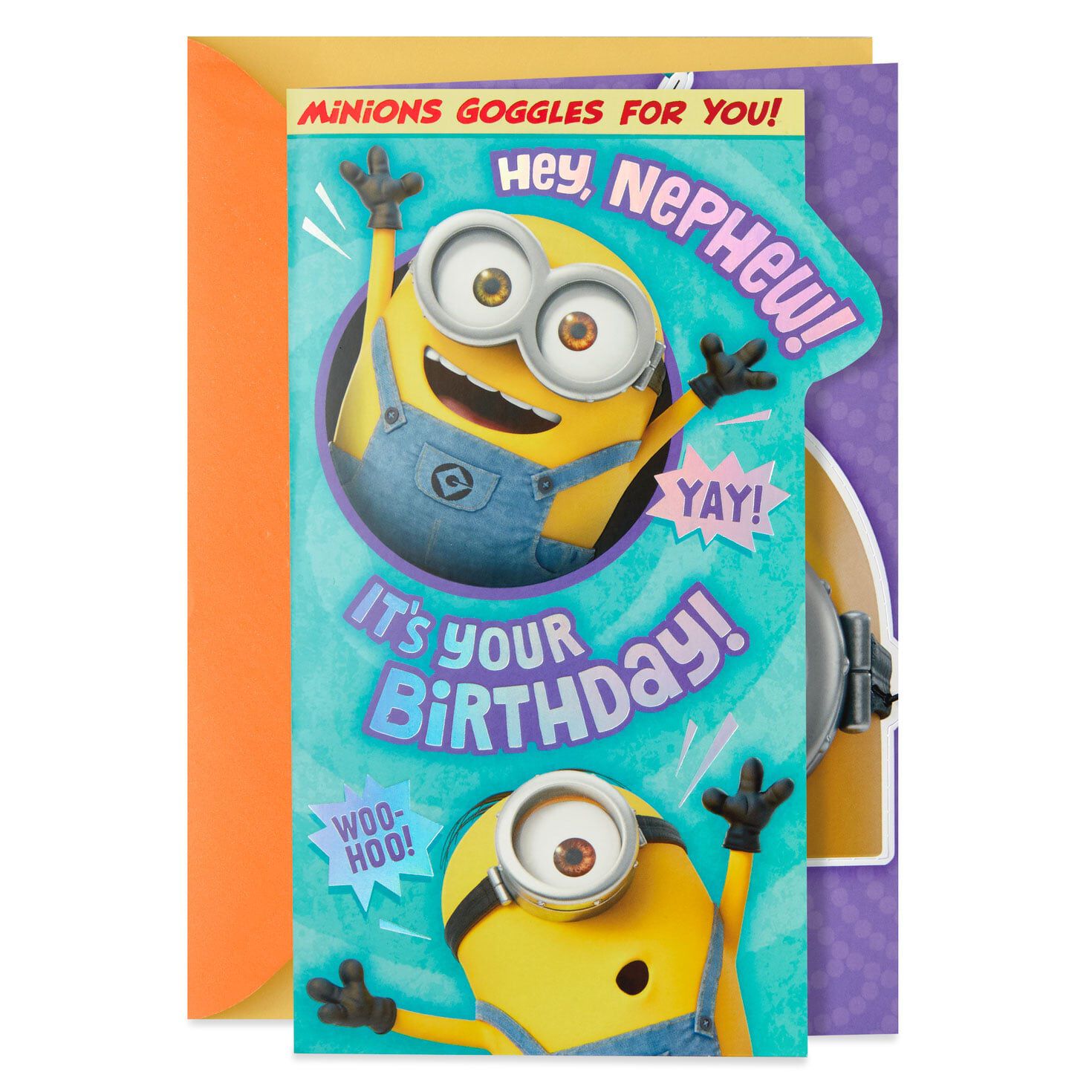 Despicable Me Minions Birthday Card