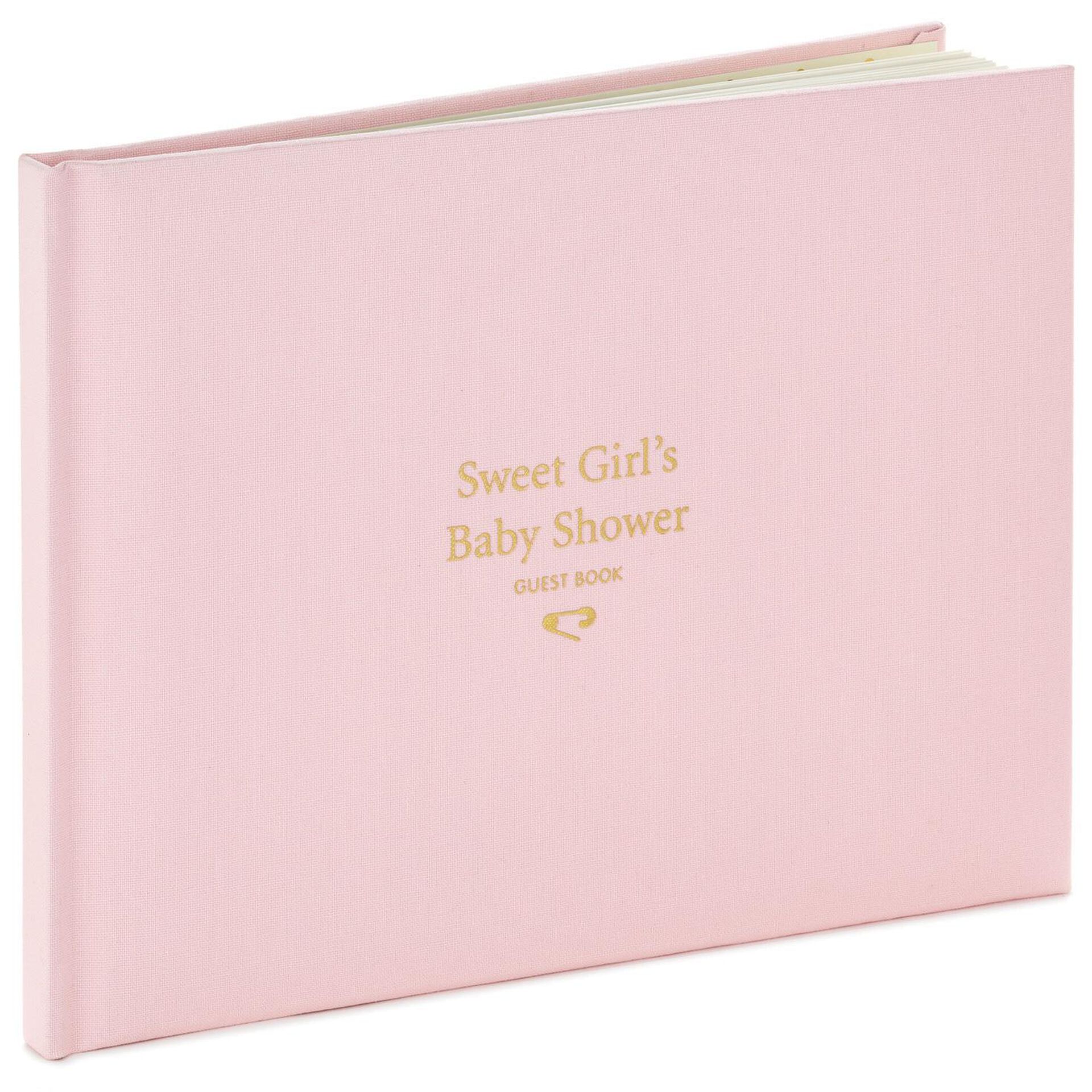 Sweet Girl S Baby Shower Guest Book Guest Books Hallmark