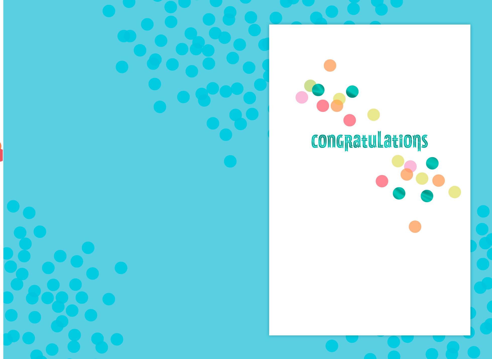 Happy Thoughts New Job Congratulations Card