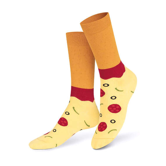 Eat My Socks Napoli Pizza Adult Novelty Socks, , large image number 3