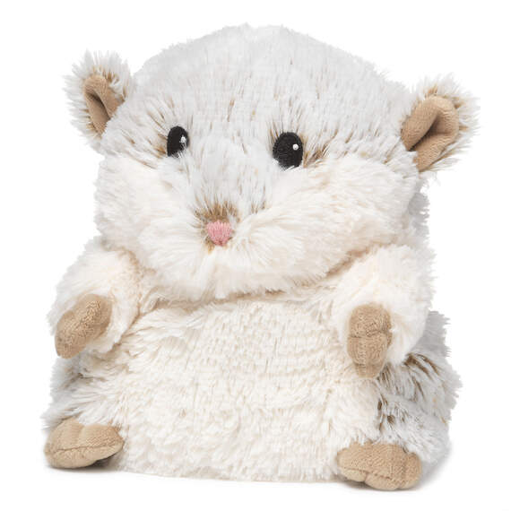 Warmies Heatable Scented Hamster Stuffed Animal, 9"