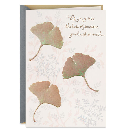 A Sheltering Space Sympathy Card, 