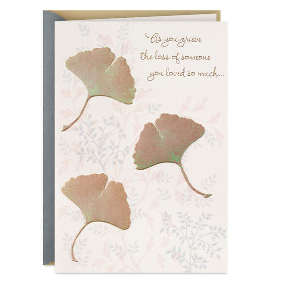 A Sheltering Space Sympathy Card